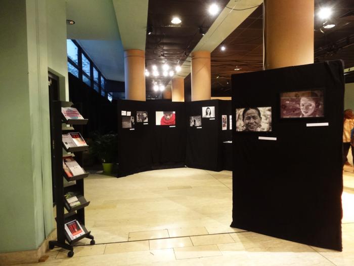 De nombreuses expositions photos. expositions photos au Grand Bivouac à Albertville