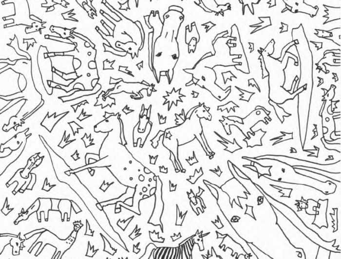 coloriage à télécharger - chevaux