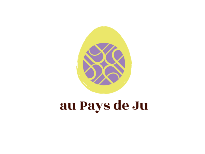 création de logo pour Au Pays de Ju - base
