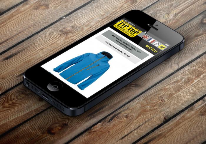 website development in Savoie - TipTop Snowboard 04