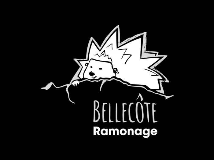 création logo Bellecôte Ramonage par Jugraphics