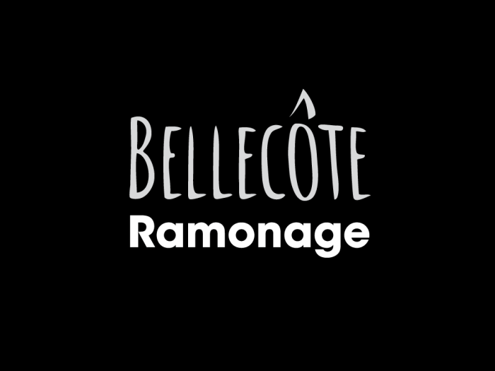 création logotype Bellecôte Ramonage par Jugraphics
