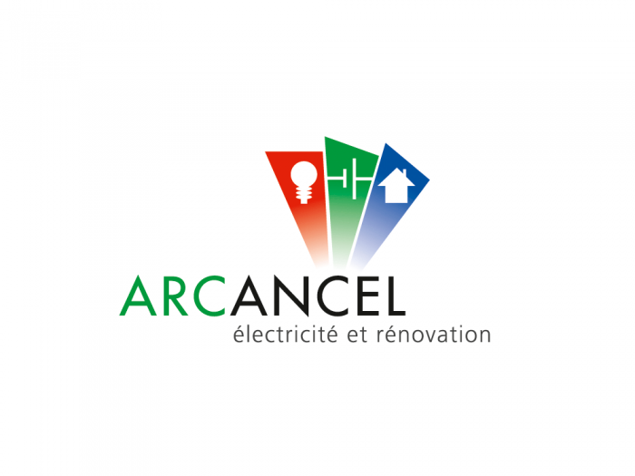 logo arcancel électricité rénovation bourg st maurice les arcs