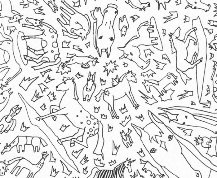 coloriage à télécharger - chevaux