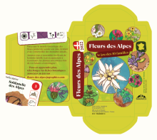 Fleurs des Alpes par Jugraphics - l'étui à imprimer maison