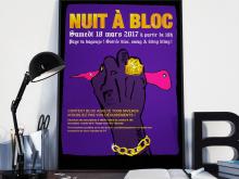 affiche évènementielle à Bourg St Maurice