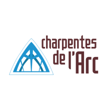 logo Charpentes de l'Arc format signature, by Jugraphics.com