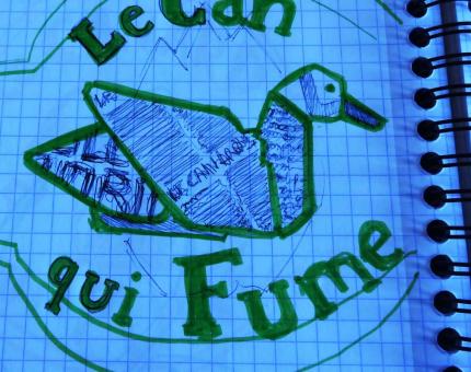 recherche de proposition pour le logo du canard qui fume, Valmorel
