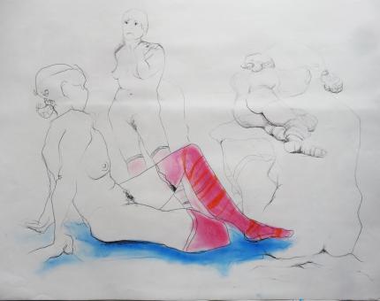illustration et croquis de nu 03