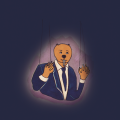 illustration julie loomis pour projet de jeu - castor politique...