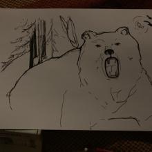 Illustration du totem de l’Ours