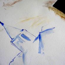 aquarelle Julie Loomis