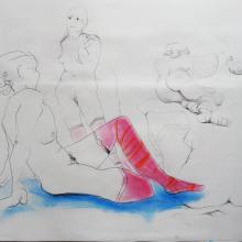 illustration et croquis de nu 03