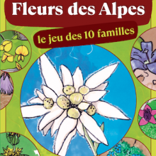 création de Fleurs des Alpes, le jeu des 10 familles