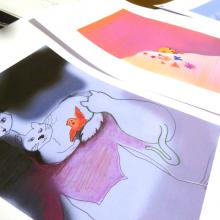illustration en cours pour le recueil des Contes du Froid