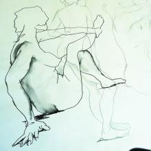 illustration et croquis de nu 04
